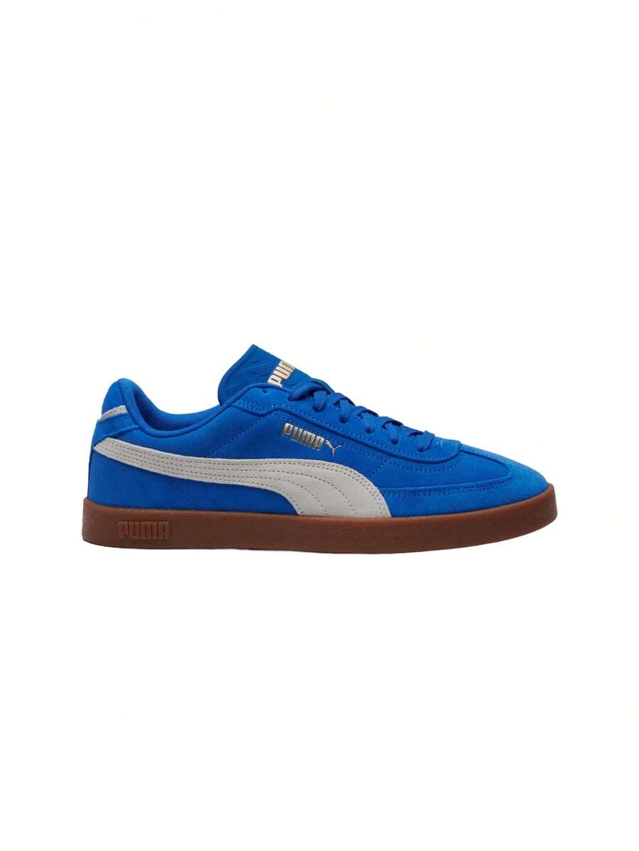 Puma Club II Era Suede Unisex Sneaker Blue 400717 - 藍色的 - 查看 1