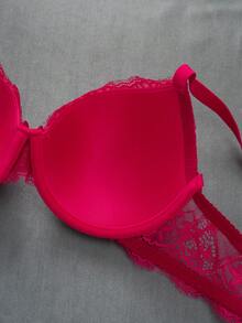 Snug Zone 3件套性感蕾丝支撑浪漫简约钢圈可调节文胸，女士款 - 彩色 - 查看 5