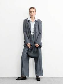 CUCCOO BIZCHIC 女士休闲流苏乐福鞋，适合日常通勤和休闲穿着 - 黑色 - 查看 2