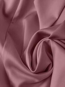 GlowEve CURVE Đầm midi dáng rộng, thanh lịch, thoải mái, thắt nơ, thích hợp cho đi làm và dạo phố. - Bụi hồng - Xem 6