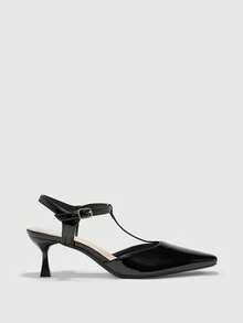 CUCCOO BIZCHIC Sandales à talons pour femmes - Noir - Voir 2