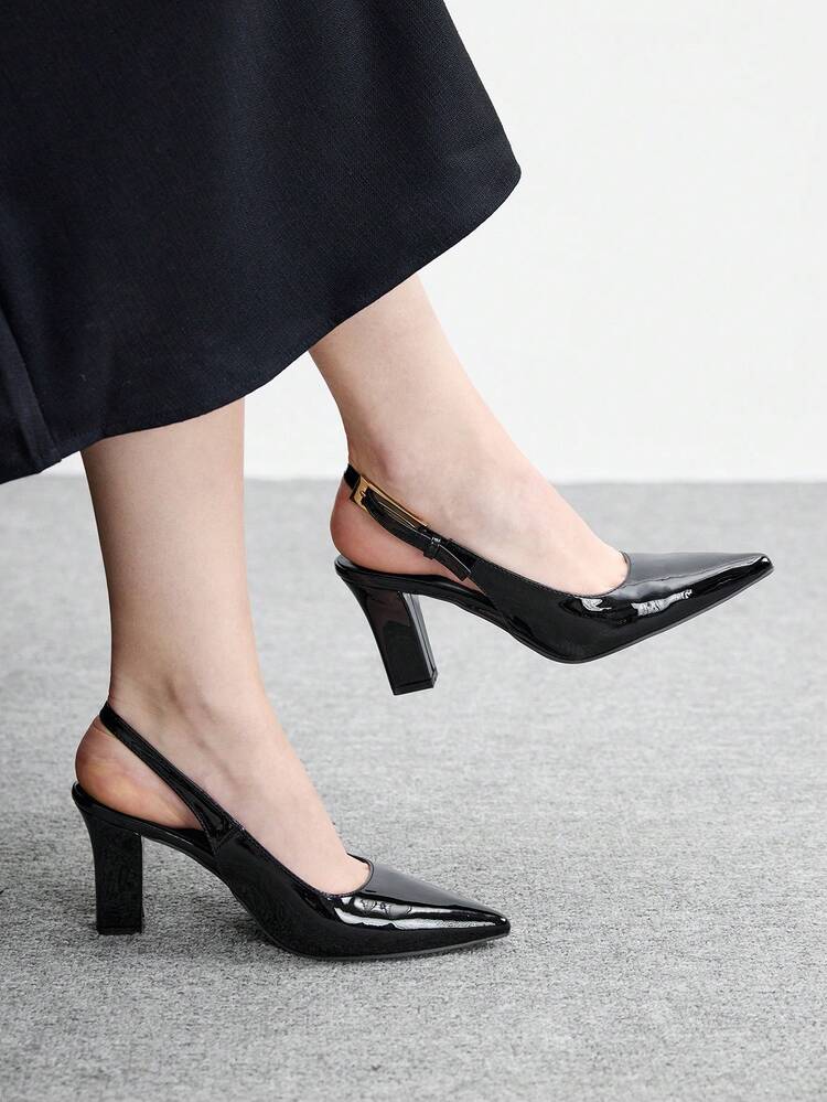 CUCCOO BIZCHIC Talons hauts élégants à bout pointu classiques, polyvalents pour le travail et les tenues décontractées