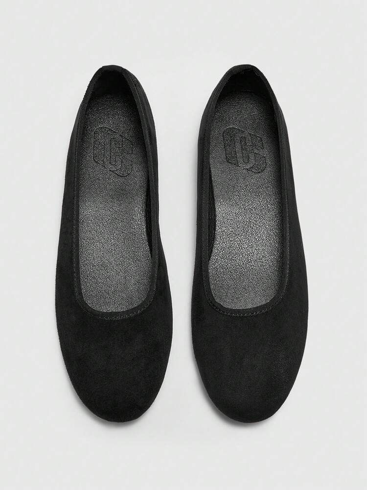 CUCCOO BIZCHIC Women's Solid Color Casual Versatile Flat Shoes Valentine's Day