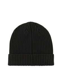Puma Essentials Men Ribbed Black Beanie Black - Black - View 2
