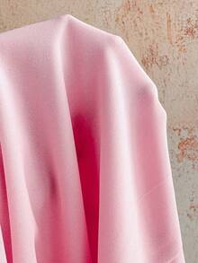 Elamini Women's Elegant Casual Everyday Versatile Party Sequin Ribbon Tie Neck Asymmetrical Hem Pink Short Dress, Spring/Summer - Pink - View 8