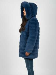 Women Jackets - Blue - View 3