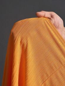 Slaydiva 2026 Spring/Summer New Music Festival, Easter, St. Patrick's Day, Western, Nomadic, Birthday Party, Graduation, College Style, Student Wear, Daily Casual, All-Match Versatile, Leisure, Cruise Travel, Beach, Sunbathing, Viral , Streetwear, Wedding Guest Boho, Commute, Brunch, Airport, Party & Holiday Women Sleeveless Summer New Fashion Loose Tie Strap Maxi Dress - Orange - View 7