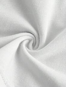 The Winx x SHEIN Women's Fashion Cartoon Print Cropped Slim Fit Camisole Top, Summer - White - View 4