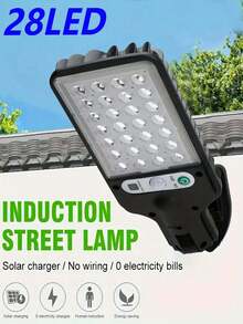 Đèn tường sân vườn LED ngoài trời năng lượng mặt trời, chống thấm nước, có cảm biến chuyển động và 3 chế độ chiếu sáng. Thích hợp cho vườn, sân thượng và lối đi. - 28-LED - Xem 7