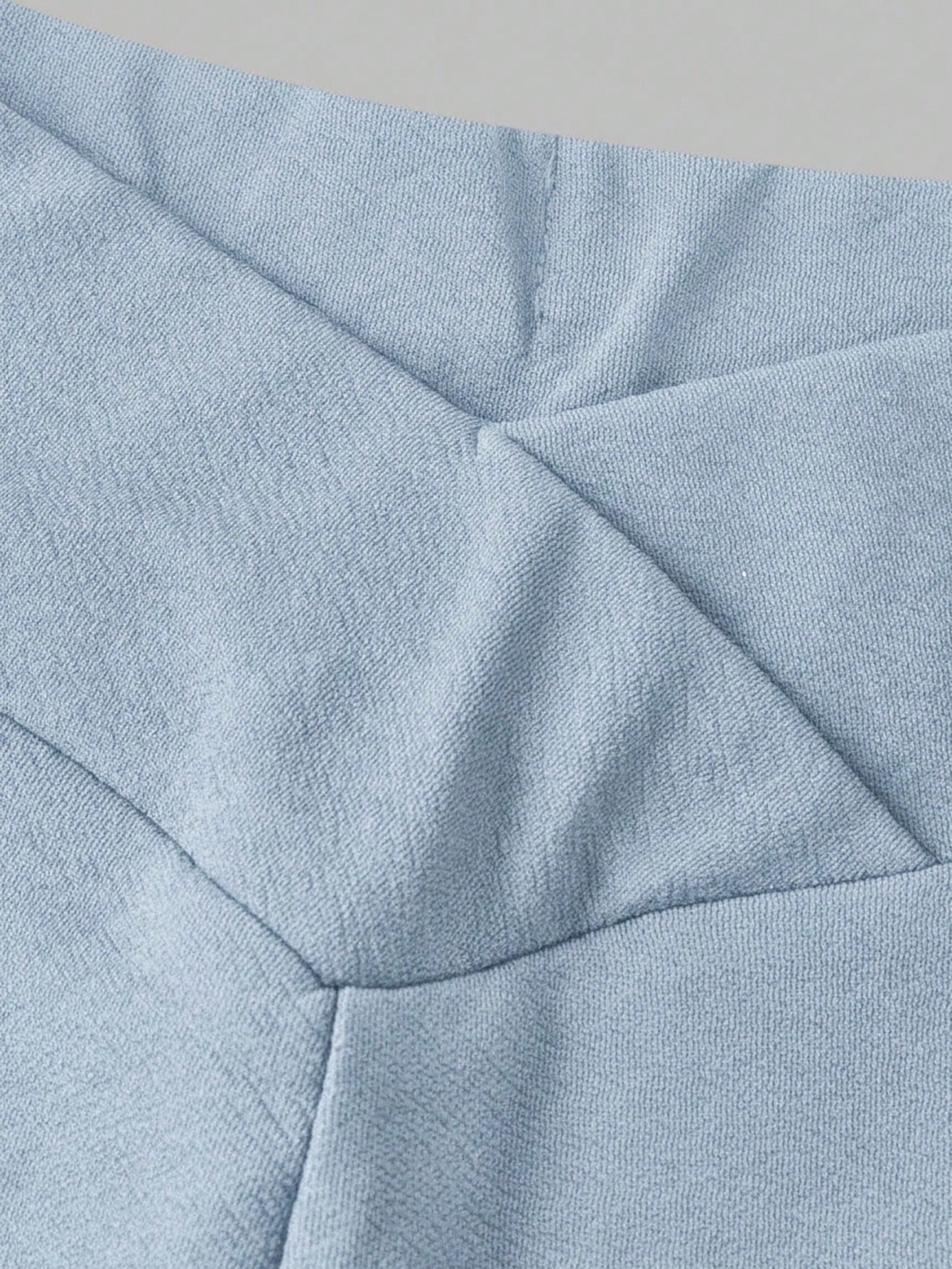 SHEIN مجموعة ملابس علوية كم طويل بياقة طاقم وبنطال...