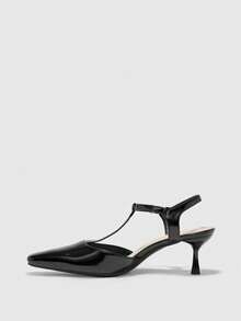 CUCCOO BIZCHIC Sandales à talons pour femmes - Noir - Voir 10