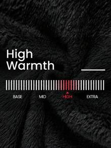 SHEIN ICON 秋冬大码休闲百搭毛边宽松牛仔裤 - 黑色 - 查看 8