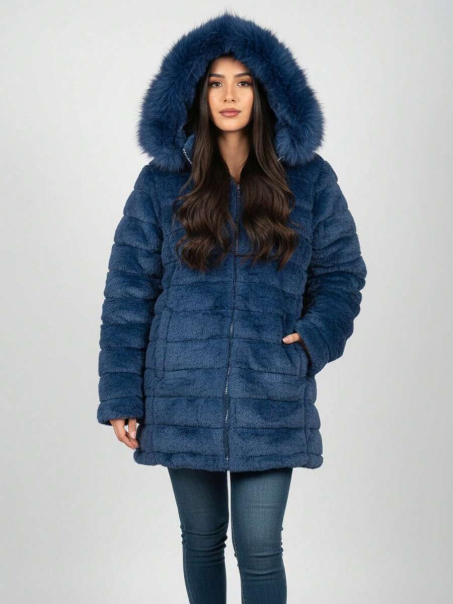 Women Jackets - Blue - View 1