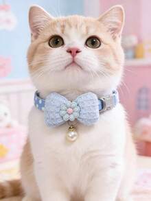 PETSIN 1 宠物花朵项圈 可调节颈围 猫项圈 狗项圈 宠物配件 宠物用品 - 彩色 - 查看 13