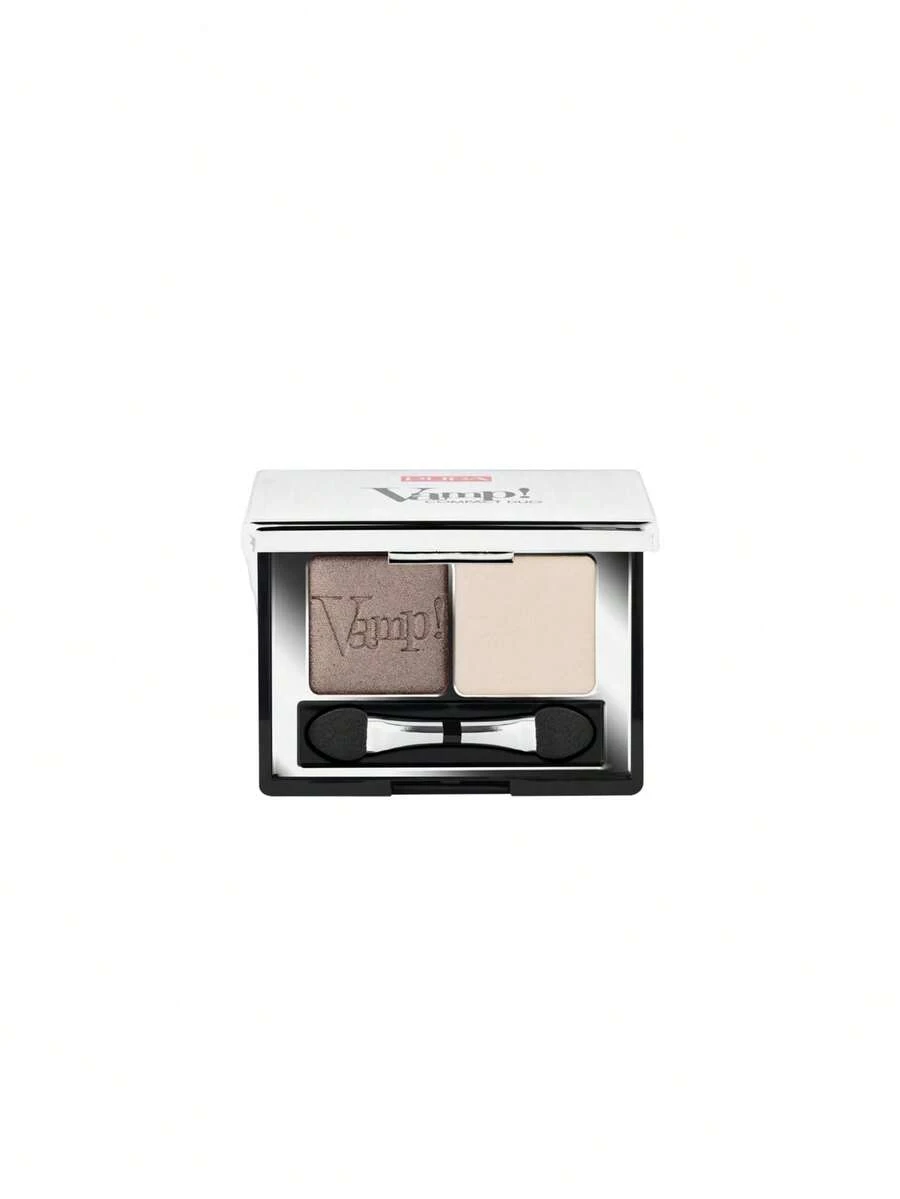 Pupa Milano Vamp! Compact Duo Eyeshadow 006 Brown Vanilla 2.2 G - #006 Brown Vanilla - View 1