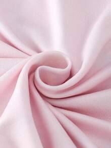 2pcs Girls Rabbit Print Casual Round Neck Short Sleeve Top And Full Print Rabbit Pants Pajama Set - Baby Pink - View 6