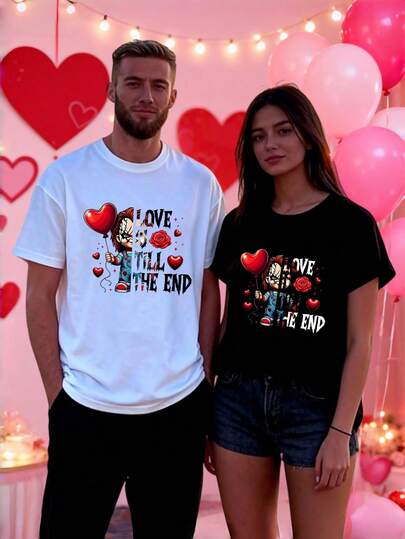 playera de hombre  Ropa para parejas  camisas short sudaderas hombres y mujeres conjunto Regalos de San Valentín  local  envio nacional  y2k ropa hombre Ocio al aire libre