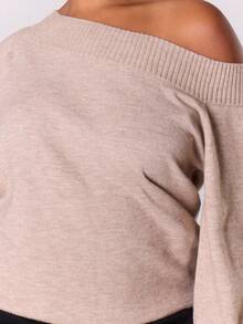 MUSERA Plus Size Sweaters - Khaki - View 6