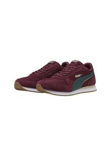 Puma St Miler Unisex Sneaker Red / Green Terrain / Desert Dust / Gum 401622 - Red - View 4