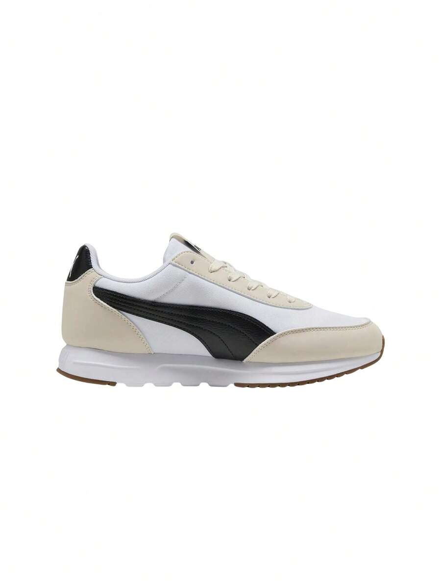 Puma R78 Lightwind Men Sneaker White 400267 - White Black Beige - View 1