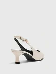 CUCCOO BIZCHIC Tacones para mujer - Beis - Ver 9