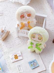 POKOJA LAND Hộp bí ẩn (không có bông nhồi), Bộ sưu tập nhân vật hoạt hình dễ thương, kèm móc khóa. Có thể dùng làm phụ kiện ba lô hoặc vật dụng du lịch. Nhỏ gọn và dễ mang theo. Là món quà tuyệt vời dành tặng gia đình và bạn bè, thích hợp làm quà tặng cho bạn bè. - thủy triều chơi hộp mù - Xem 3