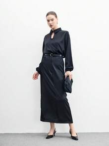 CUCCOO BIZCHIC Damen Sandaletten mit Absatz - Schwarz - Übersicht 6