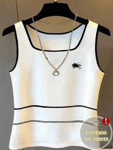 INAWLY Plus Size Women Regular Fit Camisole Tank Top