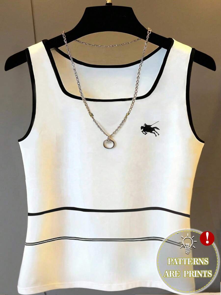 INAWLY Plus Size Women Regular Fit Camisole Tank Top