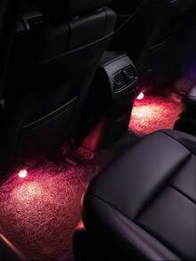 Teckwe RGB Interior Car Strip Lights With Romote Control, LED Car Decorative Light With DIY Mode, Strip Lights For Cars, Trucks, SUVs, Car Accessories For Women Men - Clear - View 3