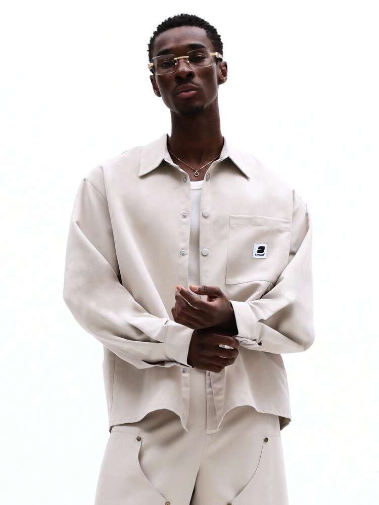 Relaxed Button Up Carpenter Shirt