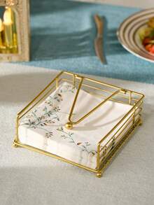 Cirelle Cafe/Hotel/Restaurant Napkin Holder - Creative Tabletop Paper Dispenser For Commercial Buffet Settings - Multicolor - View 1