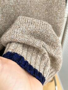 Resyla Loose Fit Sleeveless Sweater Vest - Light Grey - View 3