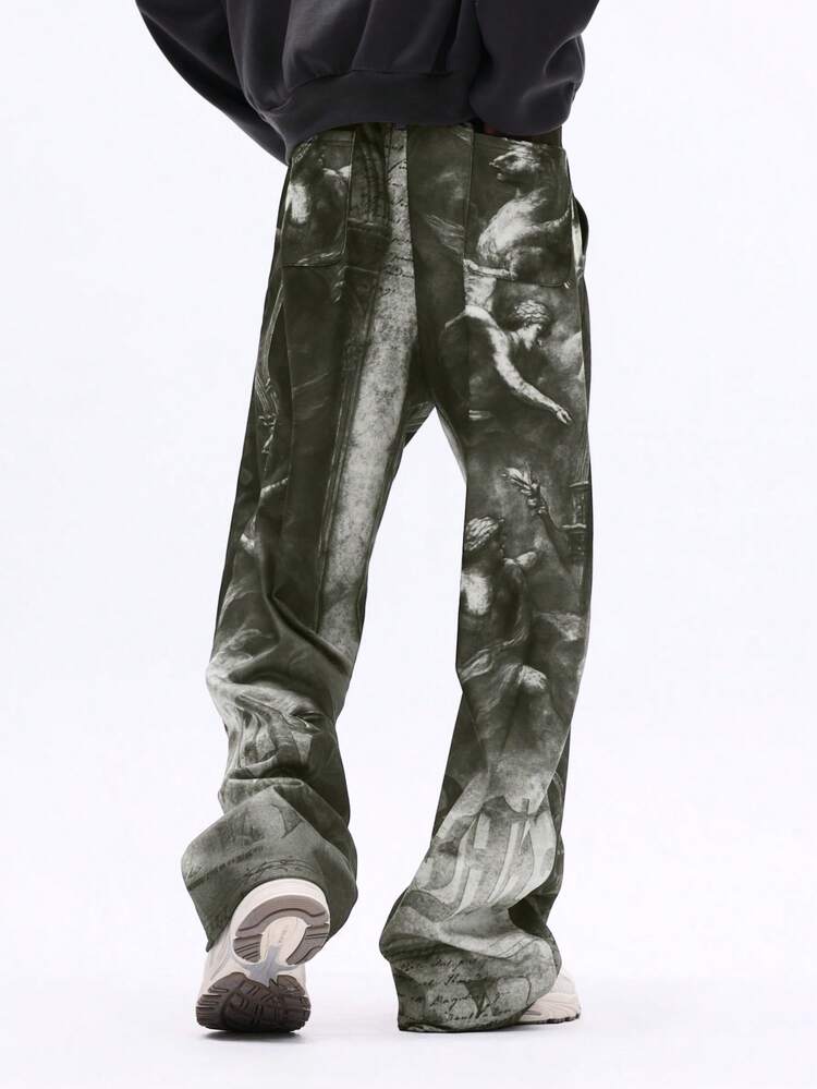 Renaissance Angel All Over Print Sweatpants