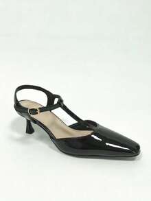 CUCCOO BIZCHIC Sandales à talons pour femmes - Noir - Voir 12