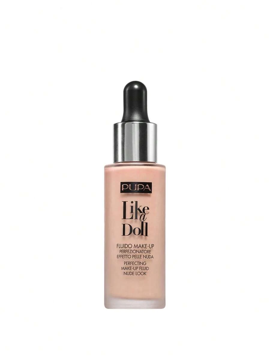 Pupa Milano Like A Doll Fluid Foundation 020 Light Beige 30 Ml - #020 Light Beige - View 1