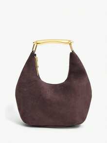 Maija Túi xách da rắn thời trang đường phố dành cho nữ, thích hợp cho các buổi đi chơi - Cà phê - Xem 3