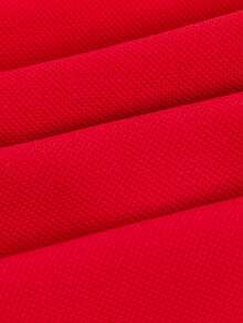 Souflis Souflis 男婴幼儿新生儿春夏休闲日常外出绅士学院风 Polo 衫带领带口袋短裤套装，婴儿套装，婴幼儿服装 - 紅白色 - 查看 4