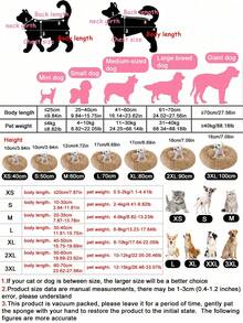 1 pieza Cama redonda para mascotas de unicolor y peluche, no desmontable, suave y cómoda, lavable a máquina, adecuada para uso diario y viajes con gatos/perros, apta para mascotas pequeñas y medianas - Champán - Ver 2