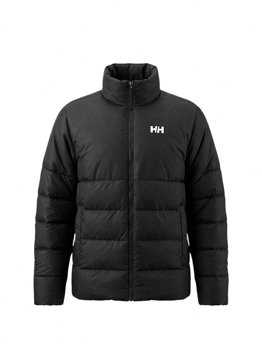 Helly Hansen جاكيت رجالية خفيفة منفوشة اللون الأسود - الأسود - مشاهدة 1