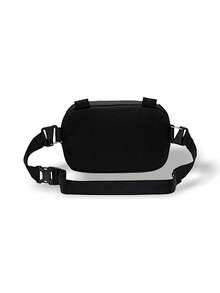 Nike Túi đeo hông HaywardPatrol XBody Bag Unisex ngoài trời, thoáng khí, nhẹ, trang trí, đa năng, có logo, màu trơn, dễ giặt, dùng hàng ngày đi học, màu đen cam HJ8229-010 - Đen/Cam - Xem 4