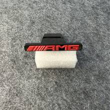 1Pc Suitable GT Model Grille Grille Car Logo Small Logo AMG Grille Car Sticker Buckle Modification - A - View 6