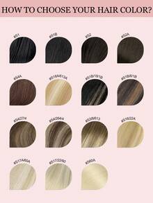 9AM Hair 20 件直发胶带 100% 真人发片接发 14-24 英寸 50 克/包 适用于沙龙 天然高品质真人发丝滑无缝隐形 PU 胶带接发 - S1 - 查看 11