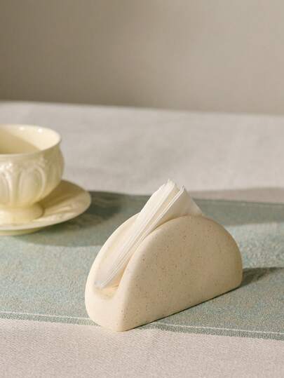 Cirelle 1 adet Seramik Peçete Tutucu, Kağıt Mendil Tutucu, Restoran, Otel, Kafe Resepsiyonu, Ev Peçete Tutucu, Saklama Rafı, Ramazan Bayramı