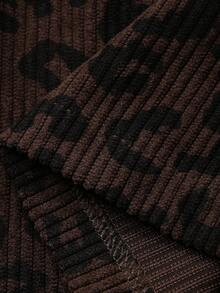 DAZY Young Boys' Leopard Print Pocket Pants - Brown - View 8