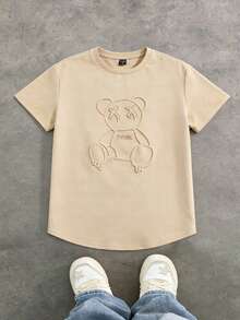 Manfinity Unisex Men T-Shirts Fit Crew Neck Short Sleeve Graphic Tee Casual Simple Summer, Couple Things