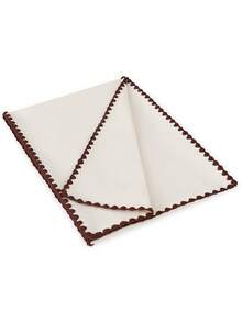 1/2/4/6 Peças Jogo Americano Retangular Bordado Simples, Decoração de Mesa de Cozinha Doméstica, Tapete Antiderrapante Adequado para Festa de Feriado, Festa de Aniversário, Jantar de Casamento, Decoração de Mesa, Tapete de Mesa de Café, Decoração Doméstica, Decoração de Quarto, Universal em Todas as Estações - Cor lisa - Visão 7