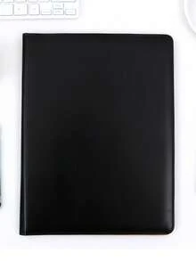 A4 Multifunctional File Folder, PU Leather Document Organizer Clipboard, Office Supplies Folder, Contract, Document, Designer Measurement Book, Business,Back To School,School Supplies - Multicolor - View 11