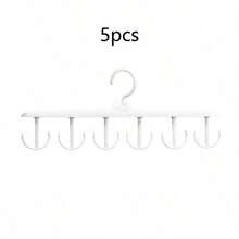 5件套旋转挂钩架,节省空间,波浪形晾衣架,多功能衣架,适用于家庭/宿舍,适合作为礼物送给亲戚、家人、朋友、老师、同学,也适合旅行、户外活动、露营、聚会、海滩度假、装饰、收纳整理,可晾晒连衣裙、裤子、鞋子、牛仔裤、靴子、裙子等,春季简约风格,夏季上衣。 - 彩色 - 查看 14