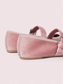 CUCCOO DOLLMOD Women's Buckle Design Casual Fashionable Flat Shoes Spring Shoes - Pink - View 9